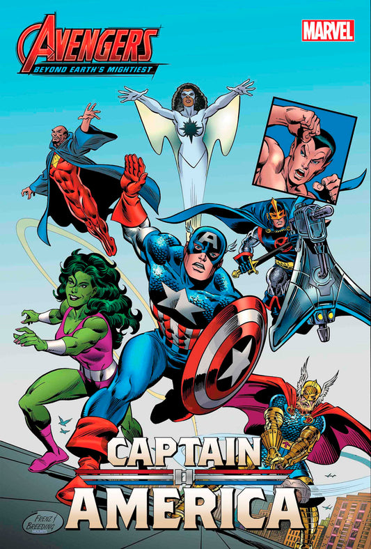 CAPTAIN AMERICA 3 RON FRENZ AVENGERS 60TH VARIANT