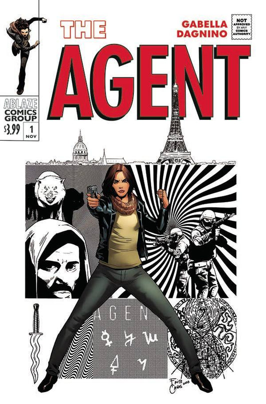 THE AGENT #1 CVR D FRITZ CASAS SHIELD HOMAGE (MR)