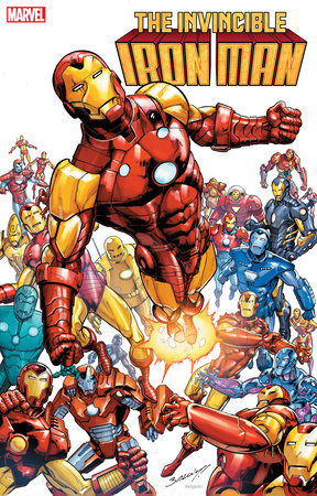 INVINCIBLE IRON MAN 1 2ND PRINTING